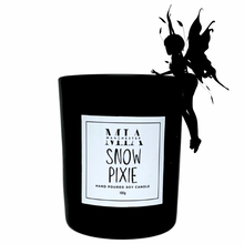 Load image into Gallery viewer, Snow Pixie Hand Poured Soy Cracklewick Candle 180g
