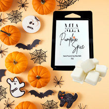 Load image into Gallery viewer, Pumpkin Spice Hand Poured Soy Scented Wax Melt 70 grams