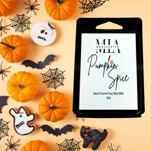 Load image into Gallery viewer, Pumpkin Spice Hand Poured Soy Scented Wax Melt 70 grams
