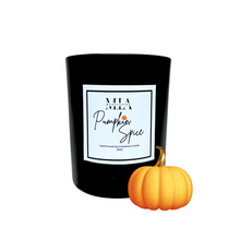 Load image into Gallery viewer, Pumpkin Spice Hand Poured Soy Scented Cracklewick Candle 200g