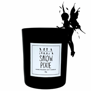 Snow Pixie Hand Poured Soy Cracklewick Candle 220ml