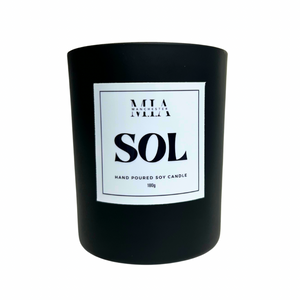 Sol Handpoured Soy Cracklewick Candle 220ml