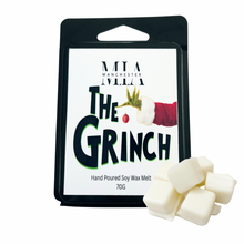 Load image into Gallery viewer, You’re a mean one, Mr Grinch! Hand Poured Soy Scented Wax Melt 70 grams
