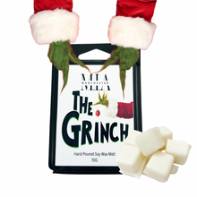 Load image into Gallery viewer, You’re a mean one, Mr Grinch! Hand Poured Soy Scented Wax Melt 70 grams
