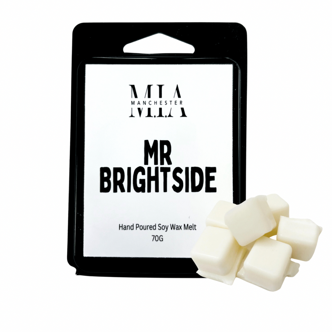 Mr Brightside Hand Poured Scented Soy Wax Melt 70 grams