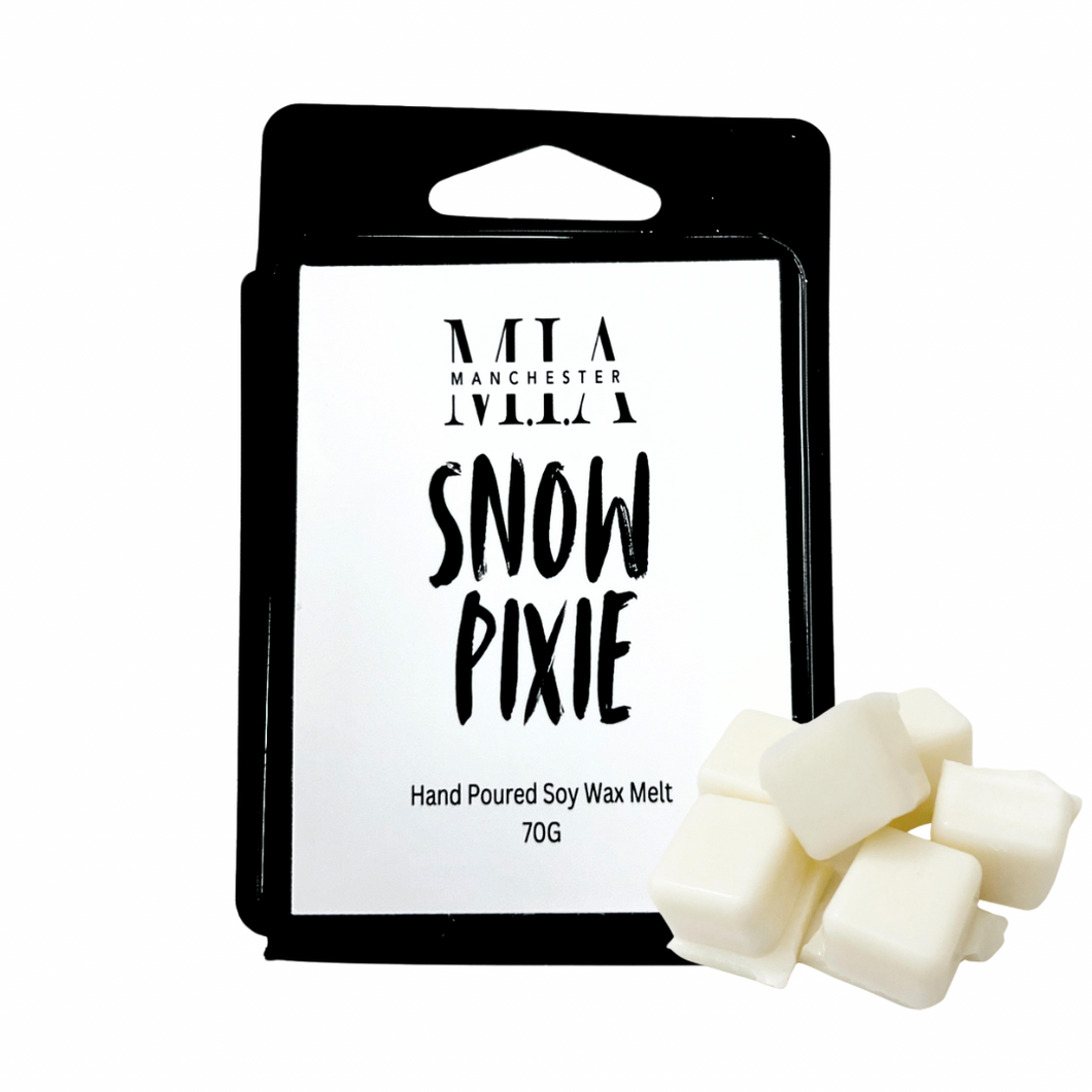 Snow Pixie Hand Poured Scented Soy Wax Melt 70 grams