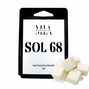 Sol 68 Hand Poured Soy Scented Wax Melt 70g