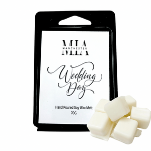 Wedding Day Hand Poured Soy Scented Wax Melt 70g