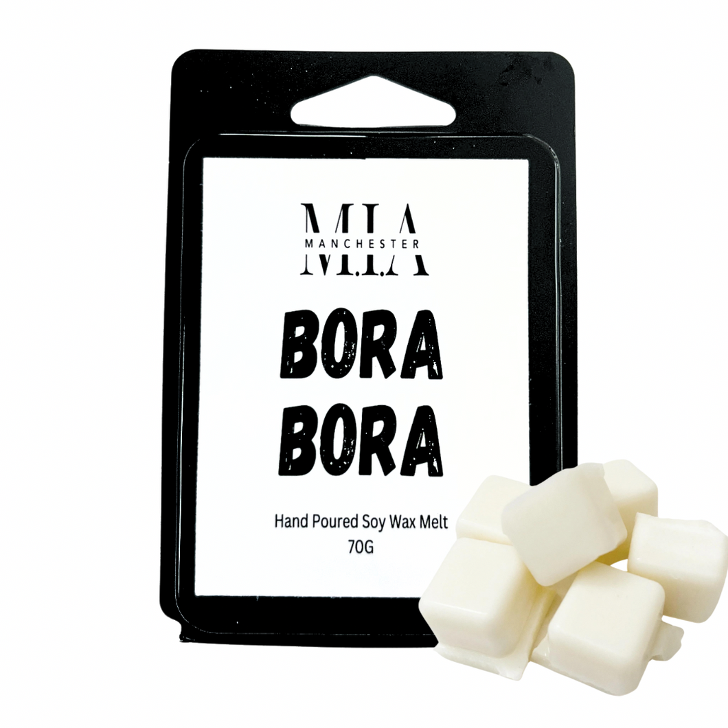 Bora Bora Hand Poured Soy Scented Wax Melt 70g