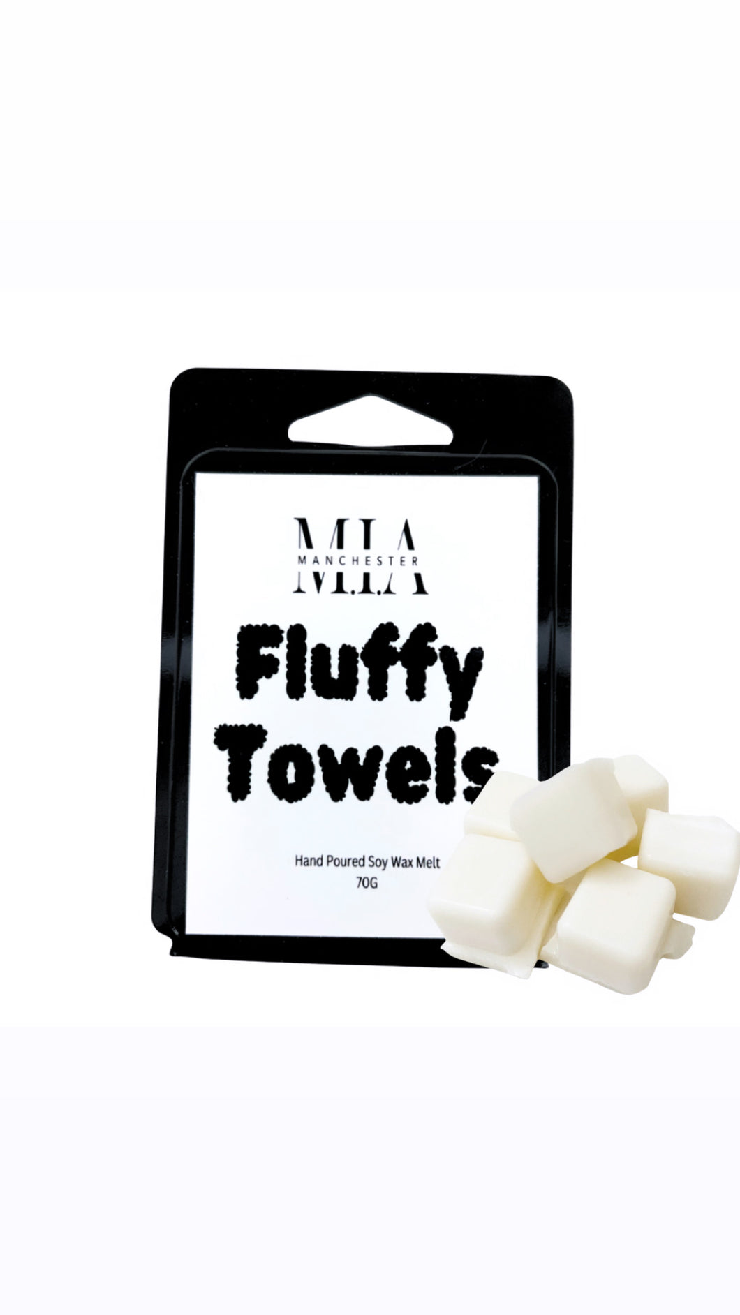 Fluffy Towels  Hand Poured Scented Soy Wax Melt 70 grams