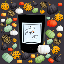 Load image into Gallery viewer, Pumpkin Spice Hand Poured Soy Scented Cracklewick Candle 200g
